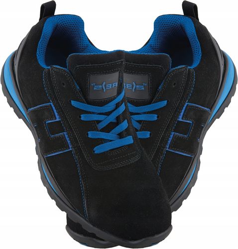 buty bezpieczne / reis / czarno-niebieski / rozmiar 42 / brchile42 na Arena.pl