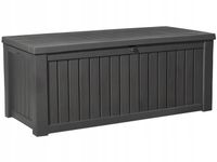 Skrzynia ogrodowa KETER Rockwood 17197729 570L Grafitowy