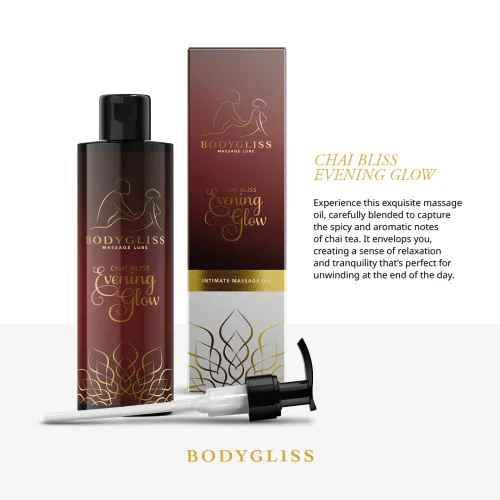 bodygliss chai bliss olejek do masażu intymnego 100 ml silikonowy na Arena.pl