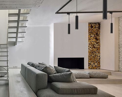 Reflektor szynowy wiszący do GU10 biały lampa zwis oprawa LED na Arena.pl