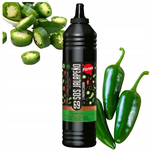 SOSY Z PAPRYCZKAMI SOS SRIRACHA JALAPENO OSTRY zdjęcie 2