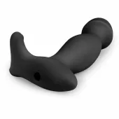 easytoys pounding pete silikonowy masażer punktowy z wibracjami czarny