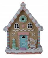 DOMEK FIGURKA LAMPION LED ŚWIĄTECZNY PIERNIKOWY BOŻE NARODZENIE ŚWIĘTA