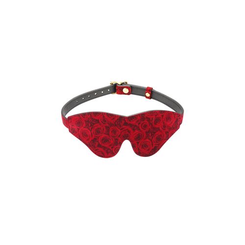 maska kinbaku ukiyoe red rosy lamb leather blindfold liebe seele na Arena.pl