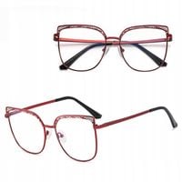 SOLIDNE Damskie Okulary Zerówki do KOMPUTERA Blue Light OPRAWKI Teleskopy