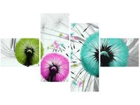 140CM 70 OBRAZ KOLOROWE DMUCHAWCE ŚCIENNY