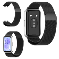 Pasek do Huawei Band 11 / Band 11 Pro metalowy bransoleta opaska czarny