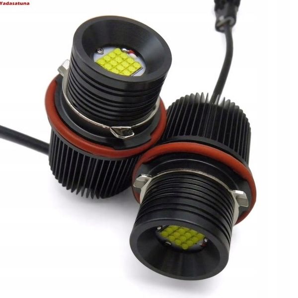 2SZT ŻARÓWKI BMW RINGI LED MARKER 160W do BMW E39 E53 E60 E61 E65 E87 6250K zdjęcie 6