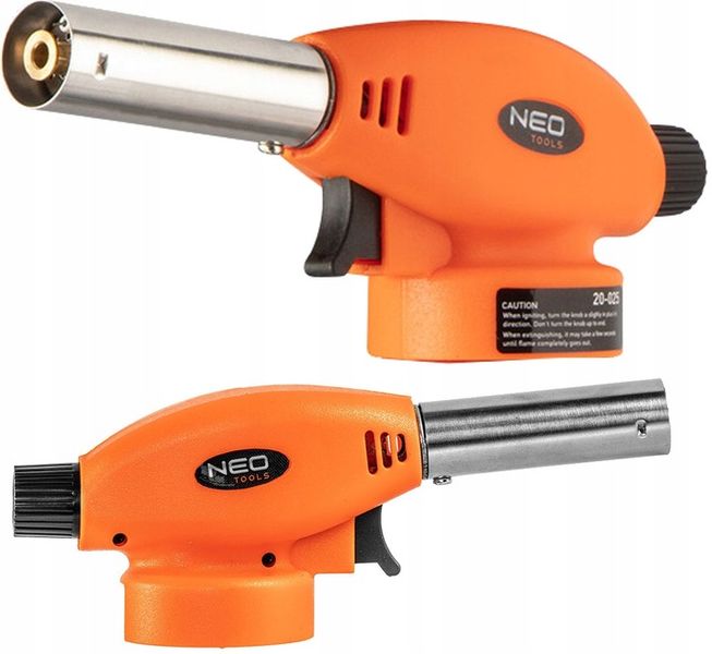 NEO PALNIK GAZOWY NAKRĘCANY DO LUTOWANIA Z ZAPŁONEM PIEZO 1,3 KW 20-025 zdjęcie 1