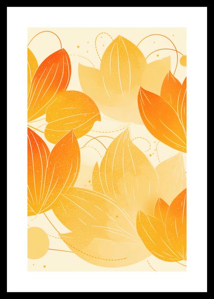 Plakat 53x81cm Jesienna Wizualizacja zdjęcie 3