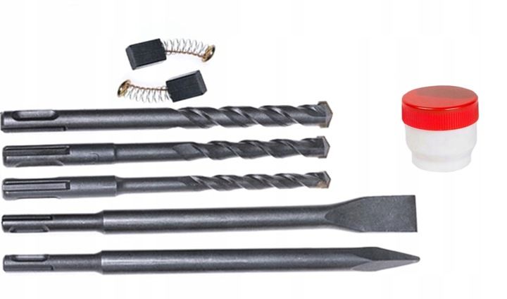 MŁOT UDAROWY MŁOTOWIERTARKA SDS+ DŁUTA WIERTŁA zdjęcie 13