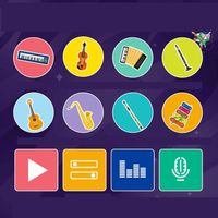 MATA MUZYCZNA EDUKACYJNA PIANINKO DLA DZIECI GRA DO TAŃCZENIA INTERAKTYWNA