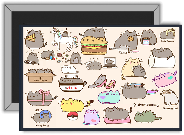 Magnes na lodówkę Pusheen zdjęcie 1