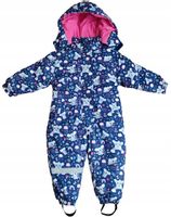 Kombinezon zimowy dziewczęcy jednoczęściowy 98