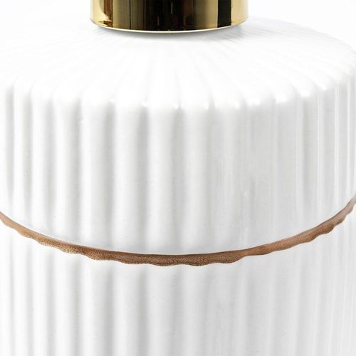 Dozownik do mydła ceramiczny biały 400 ml na Arena.pl