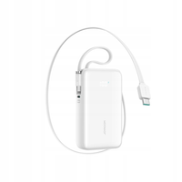 Powerbank JR-PR2 10000mAh 35W ze zwijanym kablem USB-C i kablem iPhone Ligh
