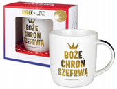 KUBEK DLA SZEFOWEJ BOŻE CHROŃ SZEFOWĄ