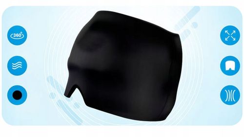 Czapka Łagodząca na Ból Głowy Migrenę Kompres Żelowy Maska Chłodząca Okład na Arena.pl