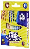 Kredki Z Glinki Kaolinowej Grafionowe 12Kol 8389