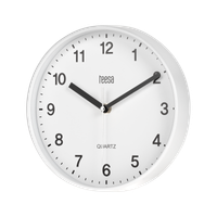 Zegar ścienny 20 cm Teesa nowoczesny cichy