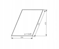 szyba drzwi górna - drzwi góra ciągnika Zetor 3320 3340 4320 4340 69117912