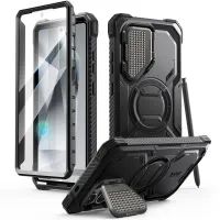 Etui Supcase IBLSN Armorbox Mag na Samsung Galaxy S25 Ultra - czarne