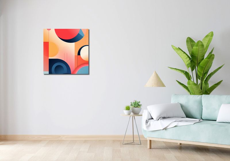 Obraz 60x60cm Geometryczne Marzenia zdjęcie 2