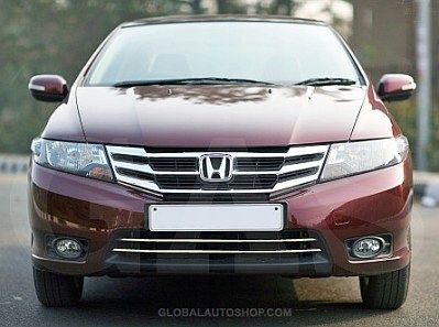 Honda City -Chromowane Listwy Grill Chrom Atrapy Zderzaka Tuning zdjęcie 3