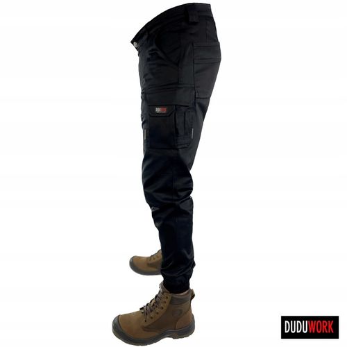 Joggery ROBOCZE BHP DuduWork Czarne Elastyczne 44 na Arena.pl