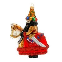 BOMBKI CHOINKOWE SZKLANE Lajkonik 15cm