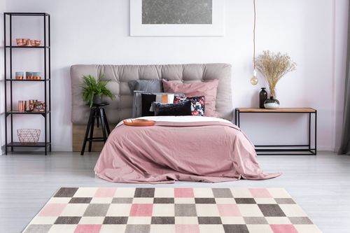 Dywan Carpetforyou Pink Cubes 160x230 na Arena.pl