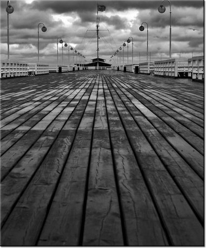 60CM 50CM OBRAZ ŚCIENNY SOPOT MOLO DRUK PŁÓTNO na Arena.pl