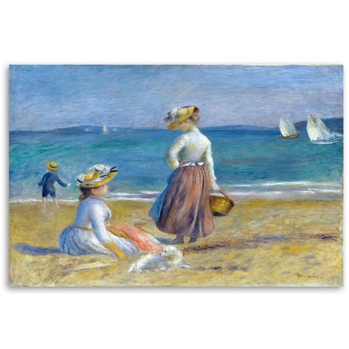 Obraz Auguste Renoir Na plaży 90x60 na Arena.pl