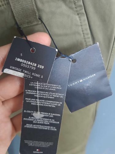 Tommy Hilfiger Spodnie Męskie Wygodne Stylowe Zielone Rozmiar 34 na Arena.pl