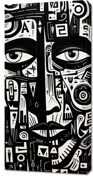 Obraz 50x100cm Labirynt Myśli zdjęcie 1