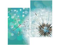 60 60CM ZEGAR PUSZYSTY DMUCHAWIEC OBRAZ ŚCIENNY PŁÓTNO RAMA