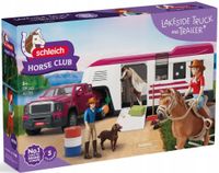 Zestaw Schleich Horse Club ciężarówka Lakeside z przyczepą dla koni 42705