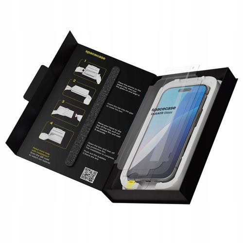 SZKŁO HARTOWANE DO IPHONE 16 PRO SZYBKA Z APLIKATOREM QUICKFIT - 2 SZTUKI na Arena.pl
