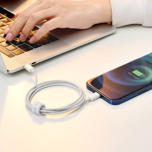 Kabel USB do Lightning Baseus Superior Series, 2.4A, 1m (biały) na Arena.pl