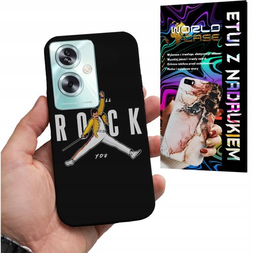 ETUI CASE DO OPPO A79 5G - ROCK KAPELE WZORY FAN POKROWEIC PLECKI na Arena.pl