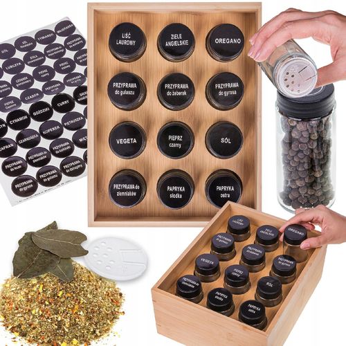 PRZYPRAWNIK PROSTOKĄT 12EL. NR:8670 na Arena.pl