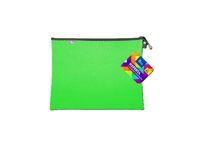 KOPERTA Z SUWAKIEM METALOWYM A5 26X20,5 CM ZIELONA TETIS