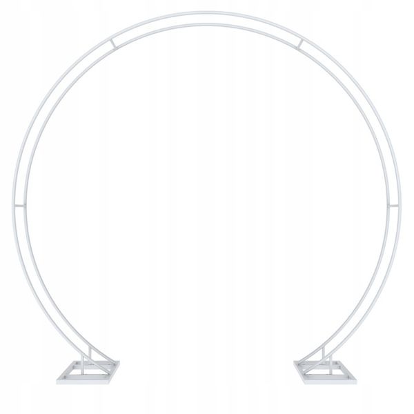 2M STELAŻ NA TŁO ŚLUBNE ŚCIANKA ŁUK ŚLUBNY BIAŁY zdjęcie 4