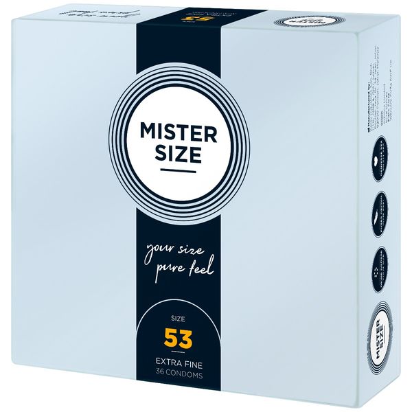 Mister.size 53 Mm Condoms 36 Pieces zdjęcie 4