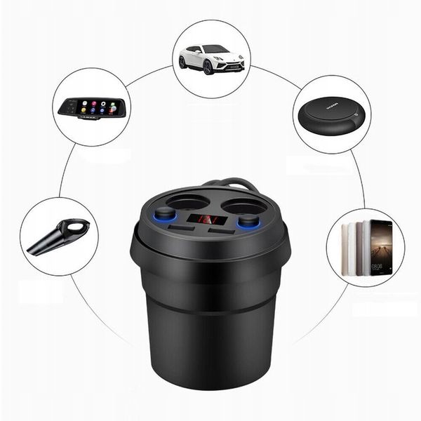 ADAPTER ŁADOWARKI SAMOCHODOWEJ, ROZDZIELACZ ZAPALNICZKI SAMOCHODOWEJ zdjęcie 13