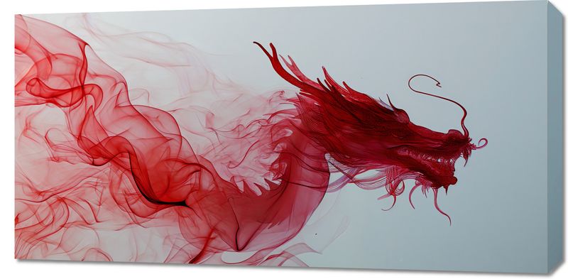 Obraz 100x50cm Smoczy Wzlot zdjęcie 1