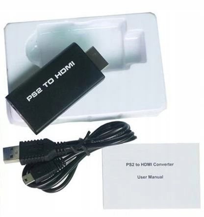 ADAPTER KONWERTER PRZEJŚCIÓWKA PS2 PlayStation2 DO HDMI na Arena.pl