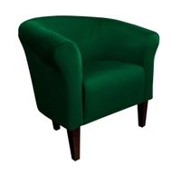 Fotel Milo nogi 20cm venge zielony MG25