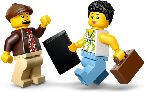 60487 - lego city - żółta taksówka na Arena.pl