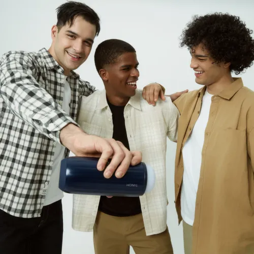 svakom sam neo 2 blue - interaktywna maszyna intymna, 5 trybow, aplikacja na Arena.pl